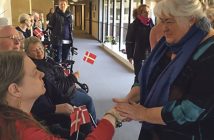 Minister besøgte De Tre Ege
