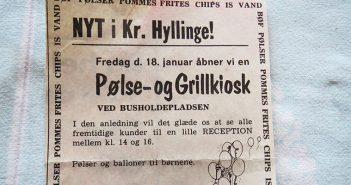 Den første pølsevogn i Bramsnæs