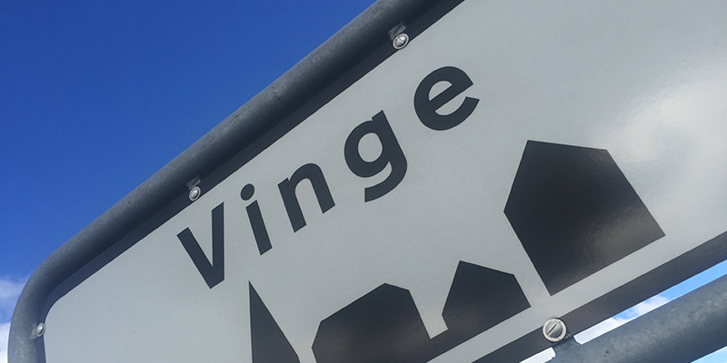 Vinge byskilt Vinge byskilt