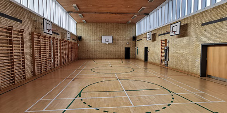 maker 2 Gymnastiksalen på Frederikssund Gymnasium ombygges til MakerVærk. Foto: Frederikssund Gymnasium.