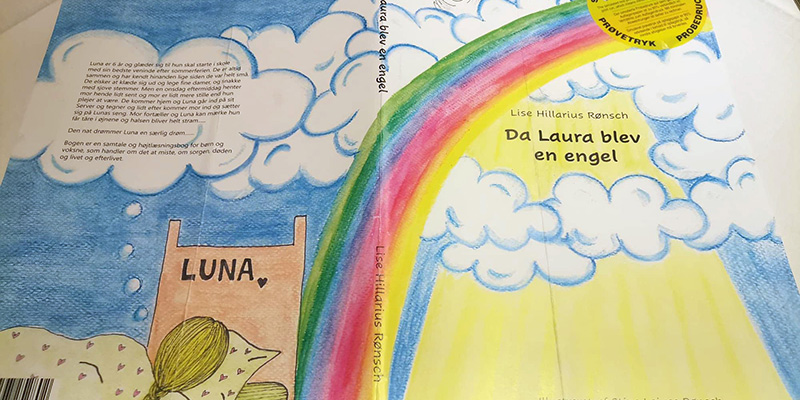 Forlaget Luna - da laura blev en engel - forside (2) Forlaget Luna - da laura blev en engel - forside (2)