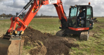 Første spadestik til almene boliger i Vinge
