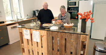 Cafeen er blevet shinet op
