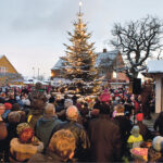 Årets juletræstænding i Jægerspris