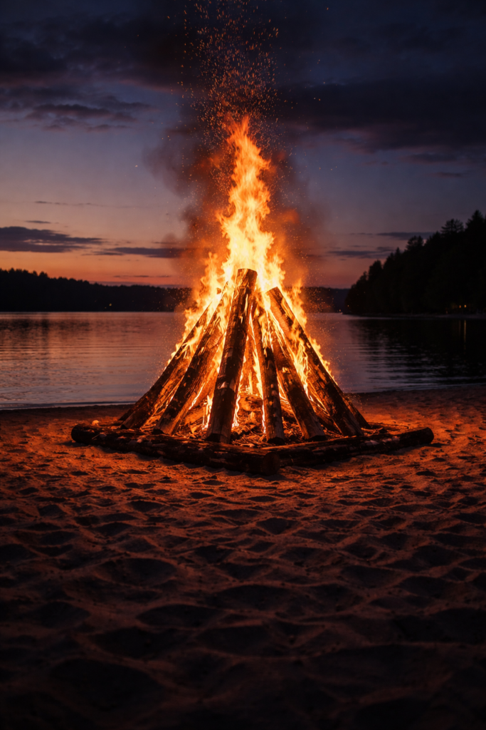 bavne på stranden (modelfoto - Hornsherred Lokalavis)